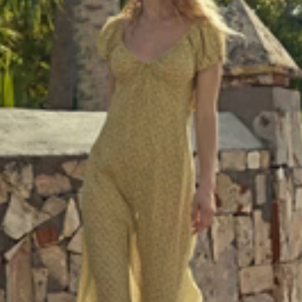 Doen Sophia dress in Moonflower Floral XXl